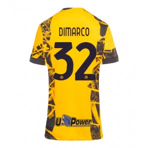 Inter Milan Federico Dimarco #32 Dámské Alternativní Dres 2024-25 Krátký Rukáv